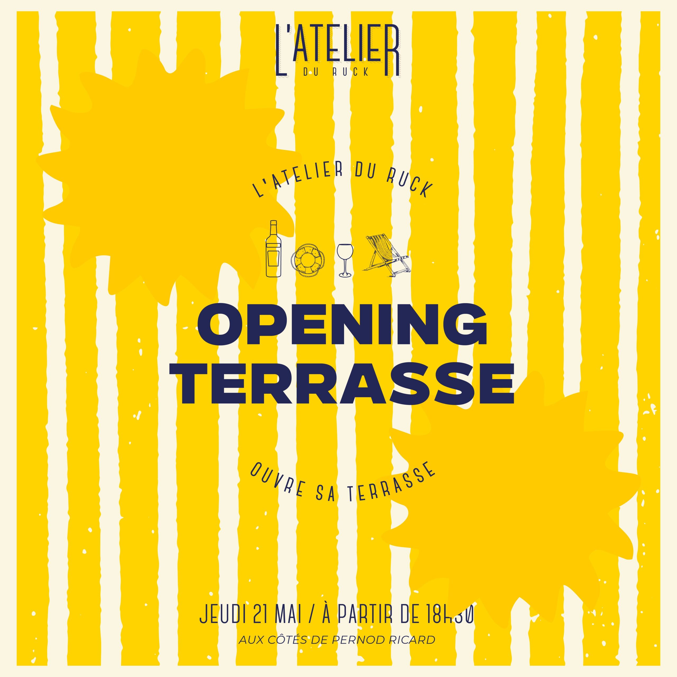 Opening Terrasse du Ruck